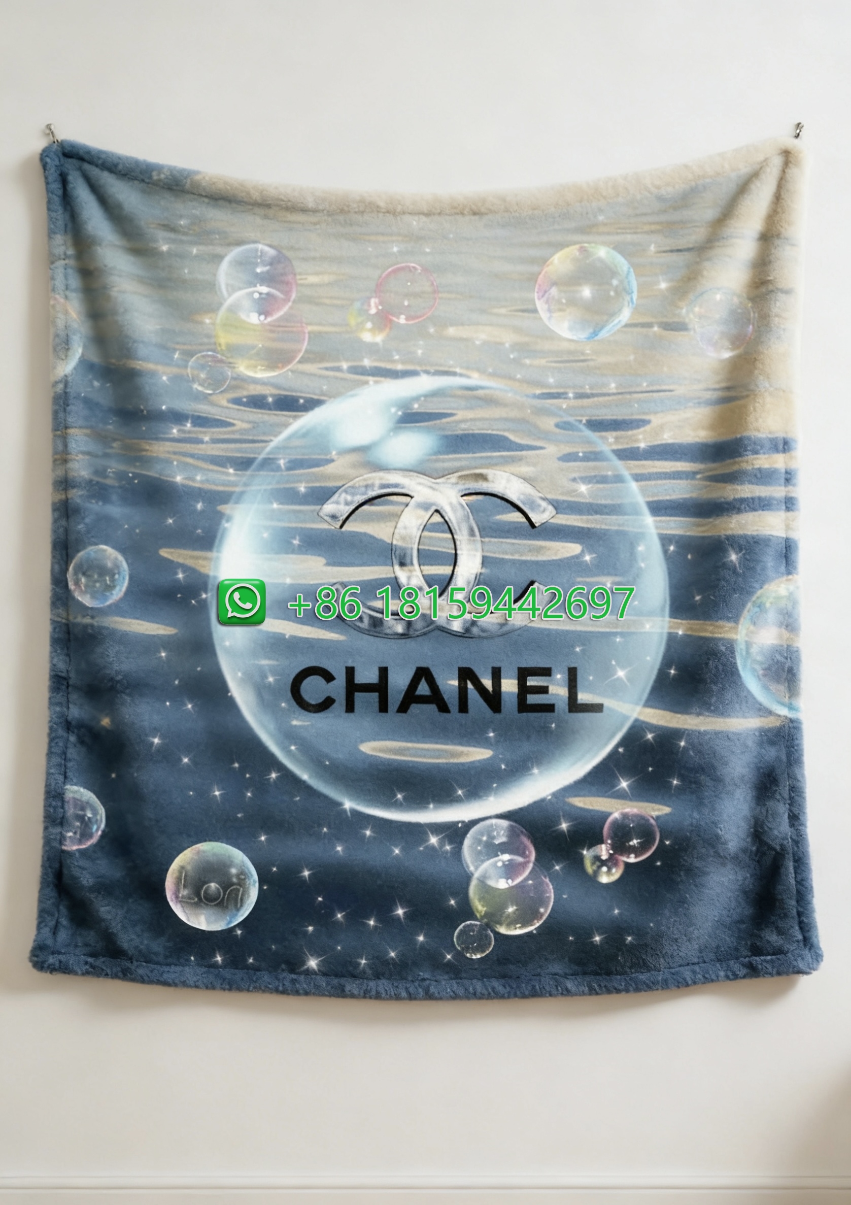 Chanel Throw Blankets